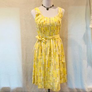 🍉 3/$15 Calvin Klein polkadot dress w/waste tie